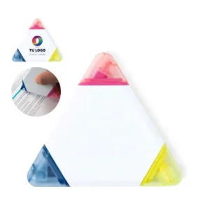 Marcadores promocionales 3 colores cuerpo blanco