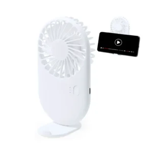 Ventiladores publicitarios portátil con soporte para smartphone