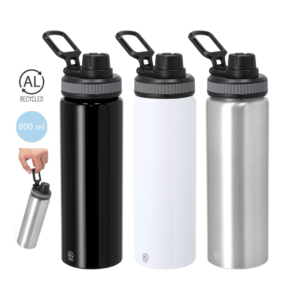 Botellas personalizadas al por mayor en material ecológico y gran capacidad 800 ml