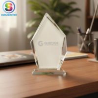 Reconocimiento cristal iceberg 10x17 sublimación Modelo # 1738