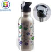Botella-promocional-metálica-sublimación-600ml# 1590