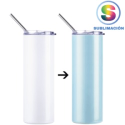 Botellas y vasos térmicos personalizados al por mayor skinny mágico cambia de color